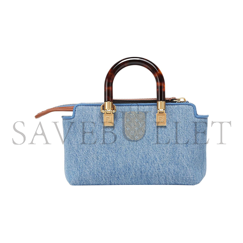 f**di by the way small De*1m boston tote crossbody bag 8bs067ajr2f1lb6 (20*12*9m)